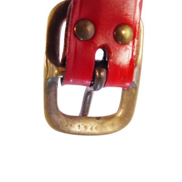 ROGER DORIG Vintage Handmade Swiss Appenzeller Belt M/L - Made in SWITZERLAND - Picture 9 of 10